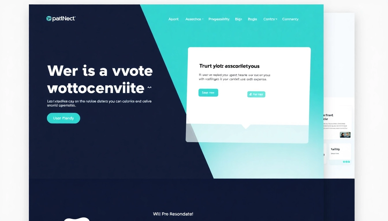 Homepage of https://00789f.com/ showcasing modern design with teal color palette and engaging user interface for better navigation.