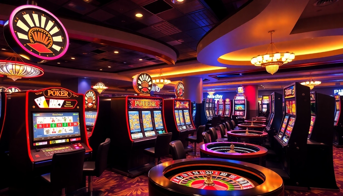Screenshot of b52club.lu's online casino platform featuring live poker and slot games, highlighting user interface and engaging graphics for an immersive experience.