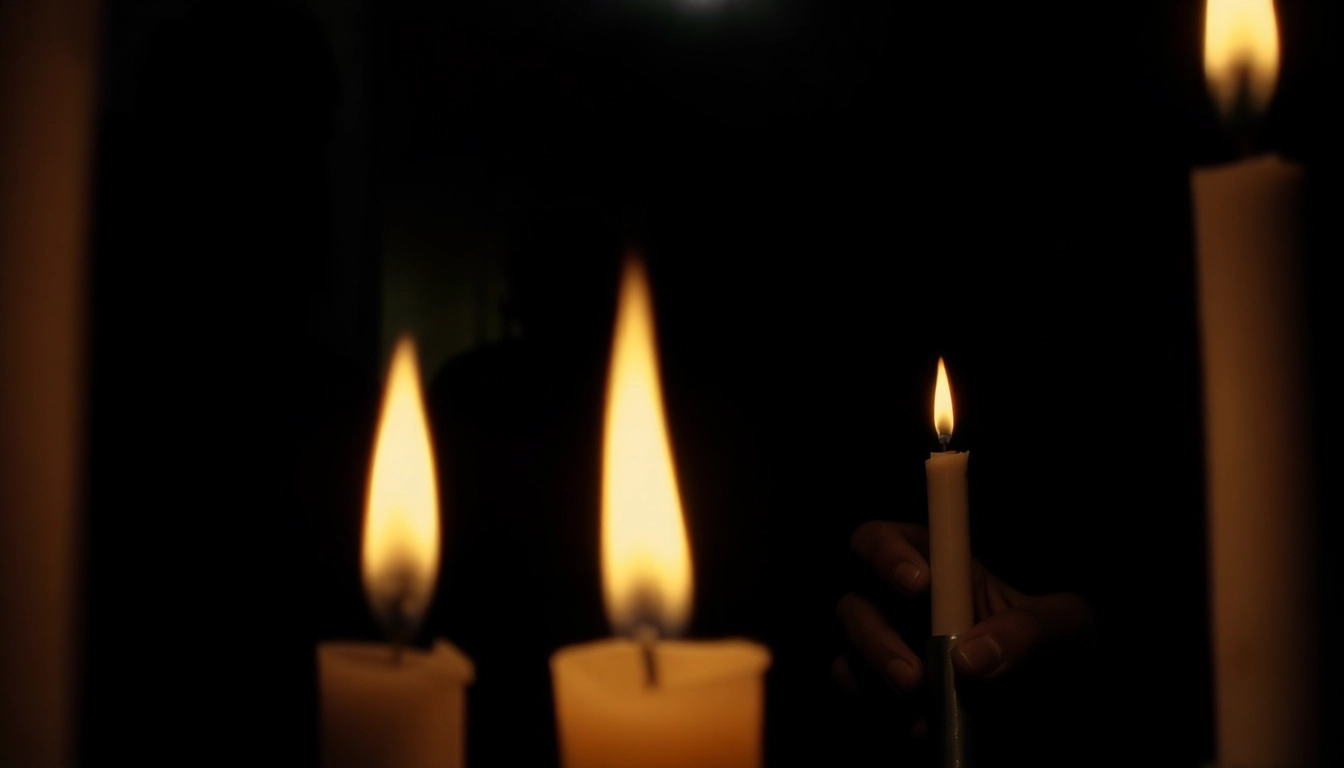 Engaging horror video scene showing chilling shadows and suspenseful atmosphere for viewers seeking scary content.