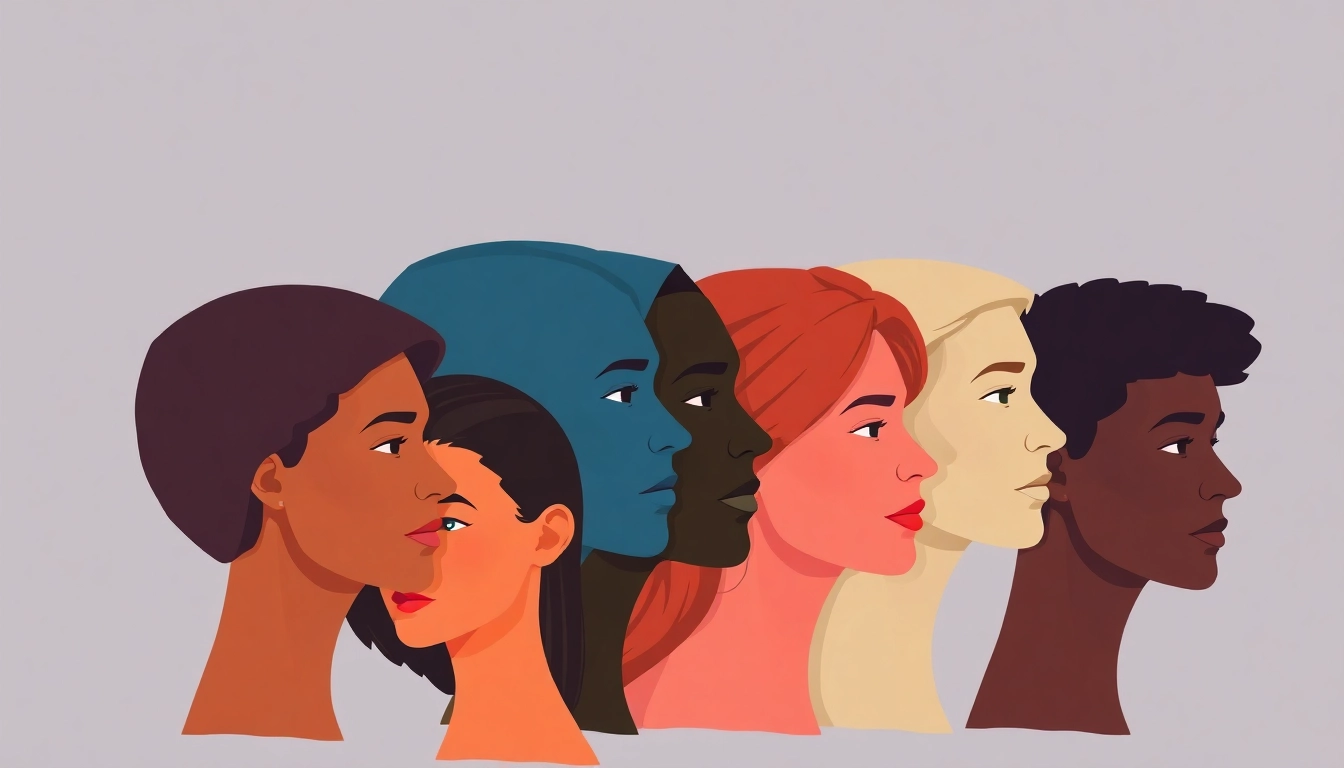Comprehensive diagram illustrating different head shapes for facial profiling and personalized