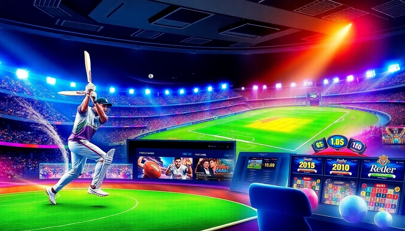 Cricbet99 online betting platform showing cricket and casino games with engaging user interface