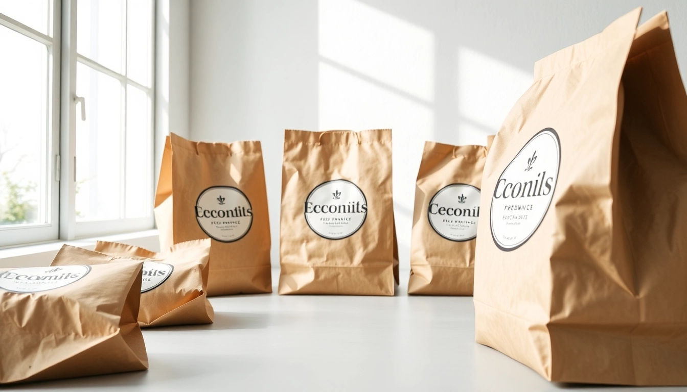 Eco-friendly torba papierowa being crafted with custom printing for retail packaging in a